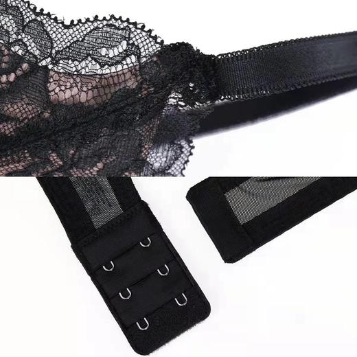 安莉芳新款蕾丝无钢圈内衣舒适聚拢文胸中厚杯内衣EB1313专柜正品 商品图2