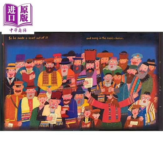 【中商原版】Simms Taback 凯迪克奖 约瑟夫有件小大衣 Joseph Had a Little Overcoat 英文原版 儿童故事绘本图画书 3岁以上 商品图2