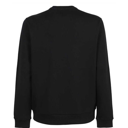 BURBERRY 博柏利 TB专属标识图案嵌花棉质运动衫 男士圆领长袖T恤 黑色 8041700 A1189 商品图1