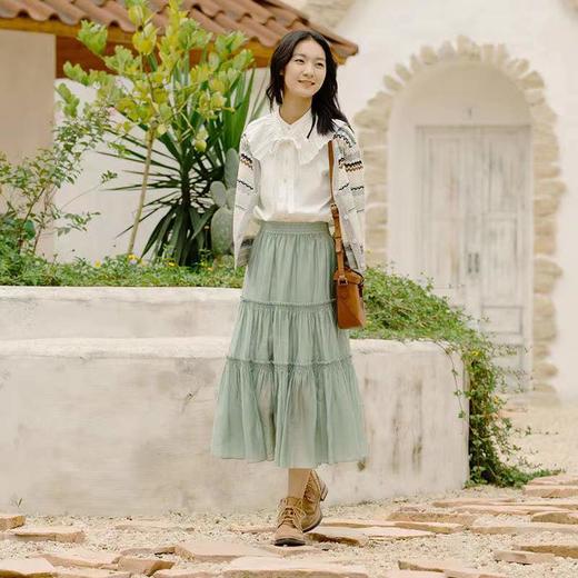 丽迪莎休闲百搭羊毛混纺针织外套KK12V3038 商品图0