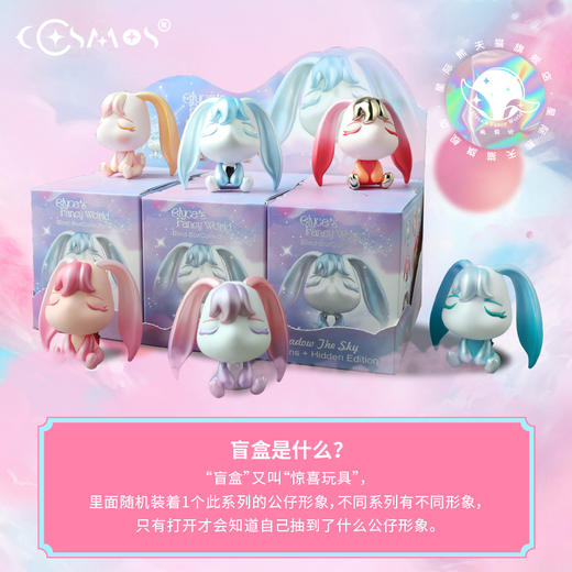 星际熊潮玩影动系列盲盒创意生日礼物 新款可爱埃莉诗兔 商品图1