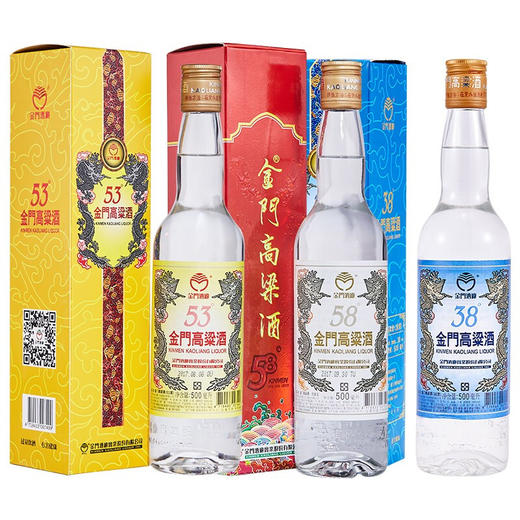 中国台湾金门高粱酒系列500ml 醇香甘冽回味悠长节日送礼 012222/012223/012302 商品图0