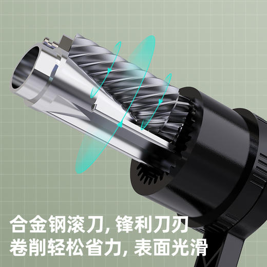 得力削笔机71161手摇美术专用(黑色) 商品图4