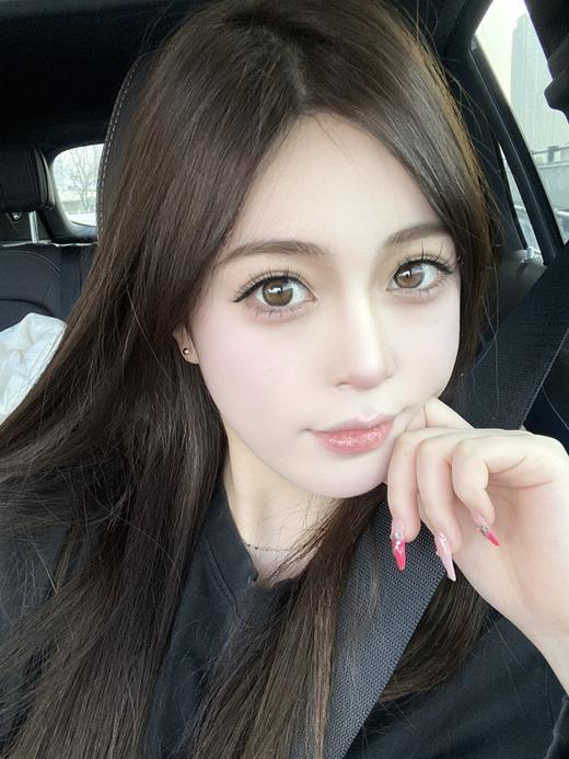 pfgirlcon 年抛美瞳 茶水晶 14.2mm着色13.3mm 商品图9