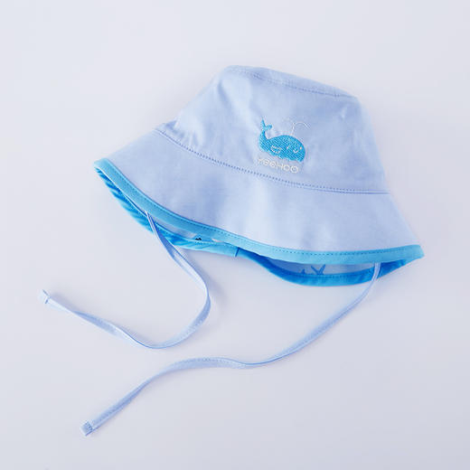 英氏婴儿帽子22年春夏新品超萌渔夫帽宝宝休闲太阳帽YRPJJ12031A 商品图1