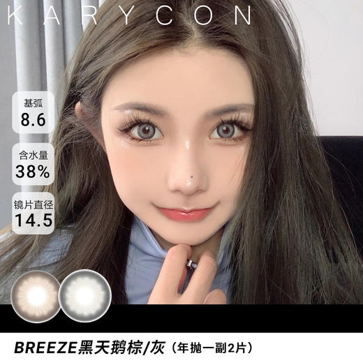 breeze swan黑天鹅 灰色/棕色 【年抛14.5】 商品图0