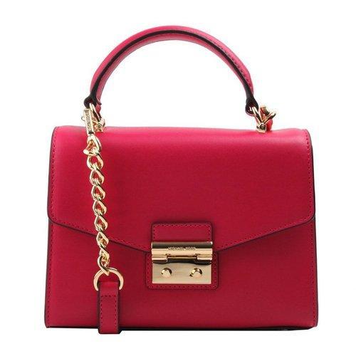 MichaelKors/迈克·科尔斯女士Saffiano皮革单肩斜挎手提包30H7GSLS1L（浅粉色底钉金属磨损瑕疵） 商品图5