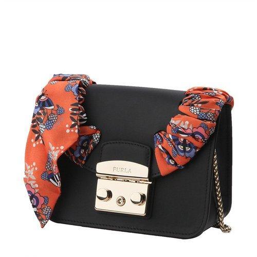 FURLA/芙拉 女士(锁扣划痕瑕疵）Saffiano皮革单肩包链条包小方包 942073 商品图2