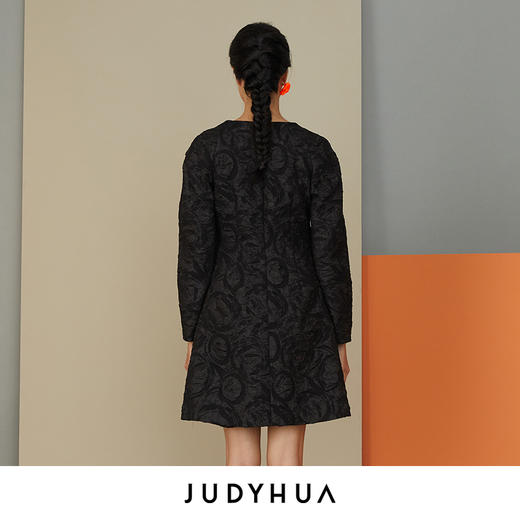 JUDYHUA 肌理材质连衣裙 商品图2