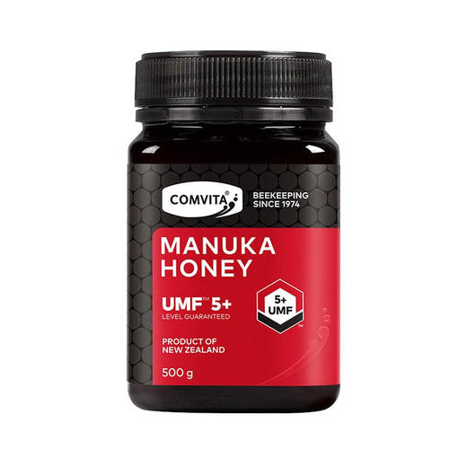 康维他(COMVITA)麦卢卡花蜂蜜(UMF5+)500g（新西兰原装进口） 商品图1