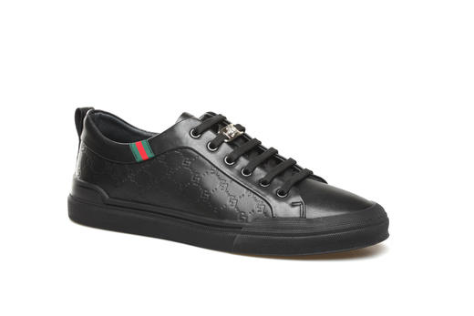 豪麟名鞋奥莱迪嘉男装牛皮革动感休闲鞋DJTHO21MX208黑色  原价1660元 商品图0