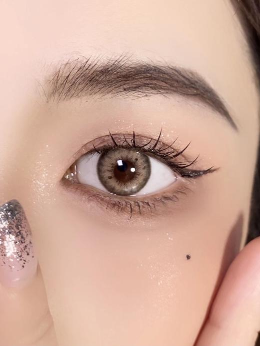 recolook日抛 黑斑虹膜普拉棕 14.2mm 含硅水凝胶 日抛无售后！！有同款年抛 商品图7