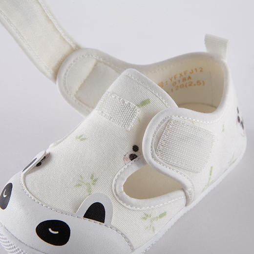 英氏女婴儿学步鞋防踢超萌软底鞋子2022春夏布凉鞋YFXFJ12018A 商品图4