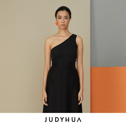 JUDYHUA 斜肩设计针织背心 商品图7