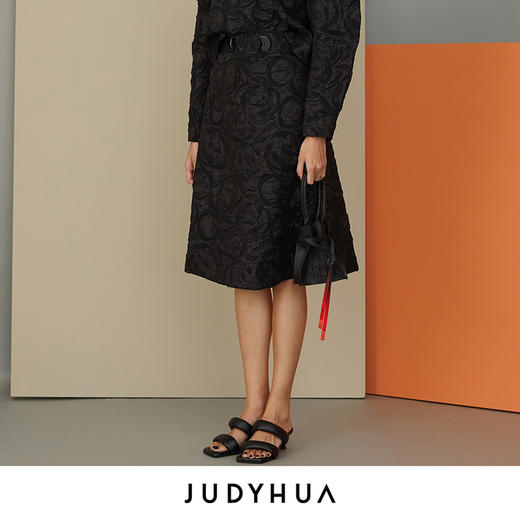 JUDYHUA 肌理材质半身裙 JHC1B227 商品图1