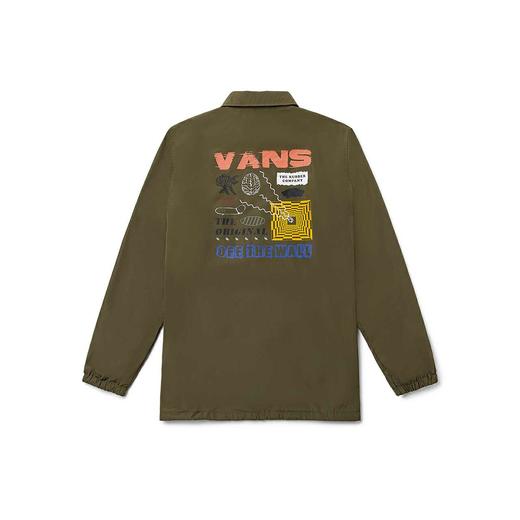 VANS军绿色美式复古男女情侣夹克VN0A5H8RKCZ 商品图1