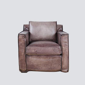 NS家居 nsfurniture进口真皮单人沙发NSAC-Niki Club Armchair