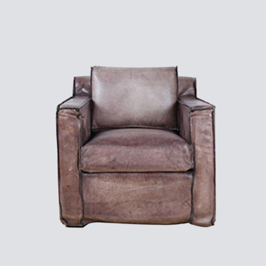 NS家居 nsfurniture进口真皮单人沙发NSAC-Niki Club Armchair 商品图0