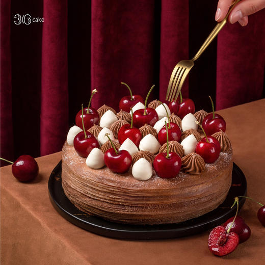 车厘子可可千层，可选6/8英寸 商品图2