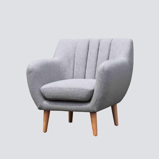 NS家居 ns furniture 软包布艺单人沙发NSCC-2153-20 KD 商品图0