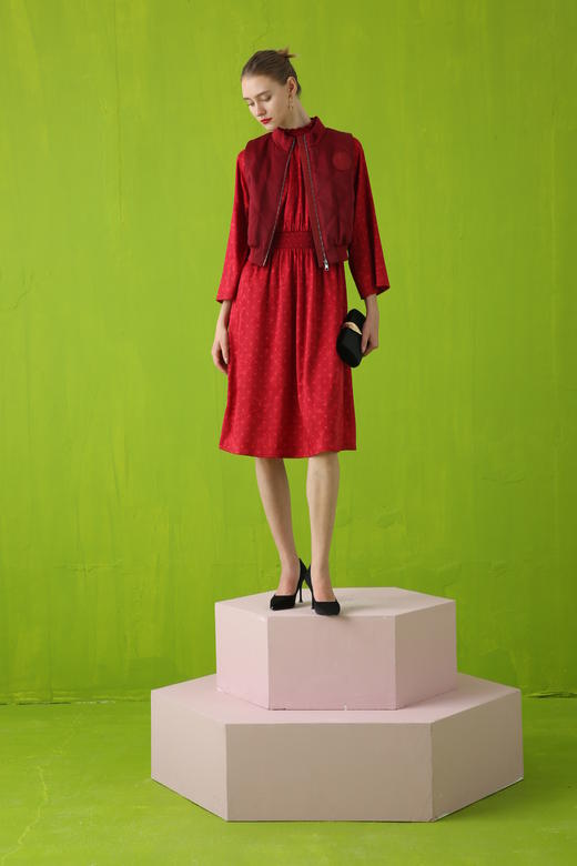 【伯妮斯茵】复古百搭马甲背心短外套 6A4155 商品图1