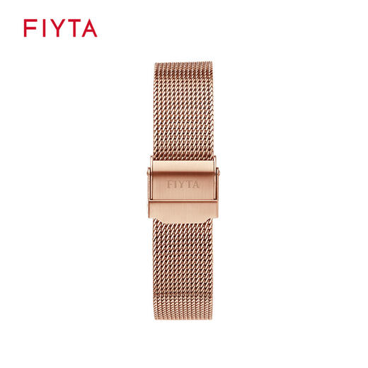 飞亚达手表时尚女士米兰编织表带玫瑰金色表带配件12MM/16MM表带 商品图0