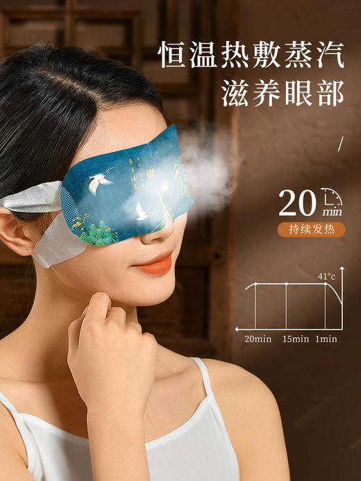 【热敷放松】康草堂蒸汽眼罩10片/盒*4盒 商品图0