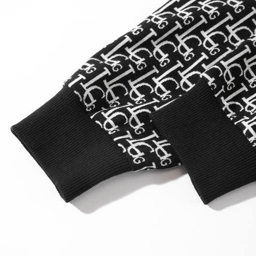 Lagogo拉谷谷2022新款连帽抽绳撞色字母印花卫衣女LAEE471A03 商品图3