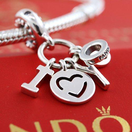 PANDORA/潘多拉女士925银LOVE字母吊坠796596FPC 商品图3