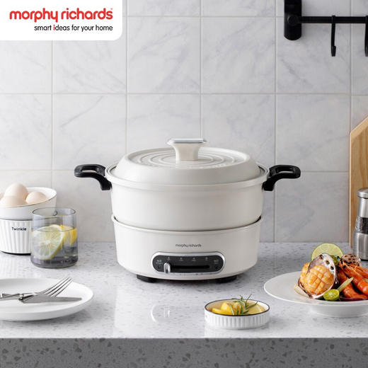 摩飞多功能锅 小电锅电火锅电煮锅家用多用途电热锅电炒锅涮煮炒一体 MR9087 商品图10