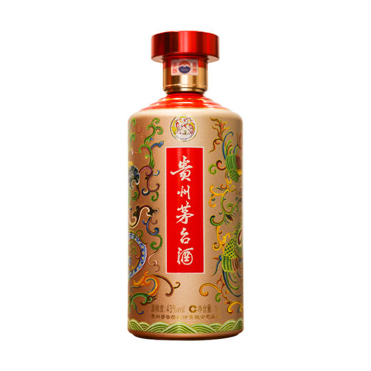 贵州茅台酒公斤茅台龙凤呈祥礼盒酱香型白酒43度1L 商品图3