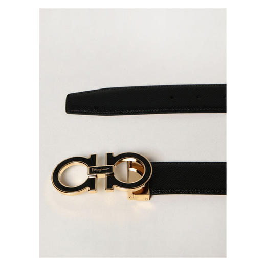 【二】FERRAGAMO 菲拉格慕 可调式GANCINI皮带 男士腰带 黑色 67 9750 743703 商品图1