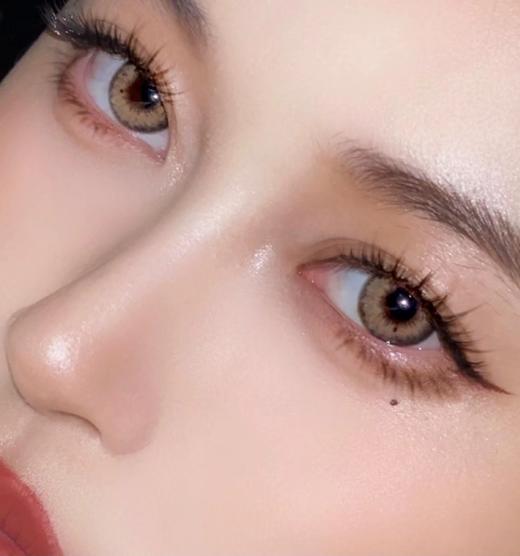 recolook日抛 黑斑虹膜普拉棕 14.2mm 含硅水凝胶 日抛无售后！！有同款年抛 商品图3