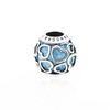 PANDORA/潘多拉 时尚心形花纹蓝色串珠 792036NBS 商品缩略图0