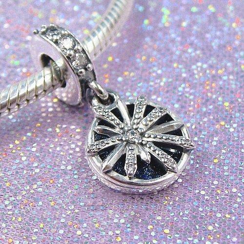 PANDORA/潘多拉 女士925银耀目心愿925银串饰吊坠797531CZ 商品图1