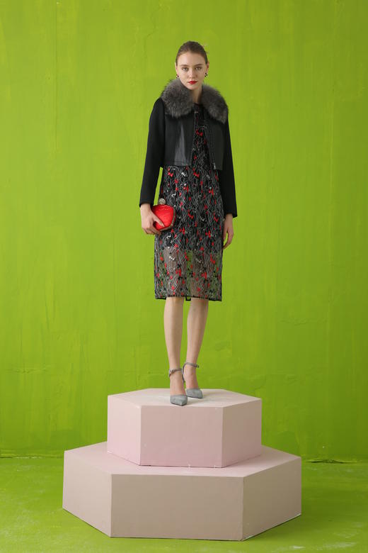 【《浪漫觉醒--离骚》~~胡绳纚纚  干练利落绵羊皮配高级醋酸  6P4159 商品图2