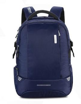 【美旅】轻便耐磨 男士通勤商务 多隔层大容量 舒适背负 减震肩带  独立加厚电脑保护层 通风背板  双肩包BX9升级