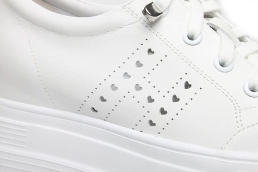 豪麟名鞋奥莱迪嘉女装牛皮革时尚休闲鞋DJXXA21WX050白色  原价1960元 商品图2