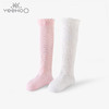 英氏22春季新款婴儿长筒袜宝宝2双装过膝花边松口袜YIWHJ02046A 商品缩略图0