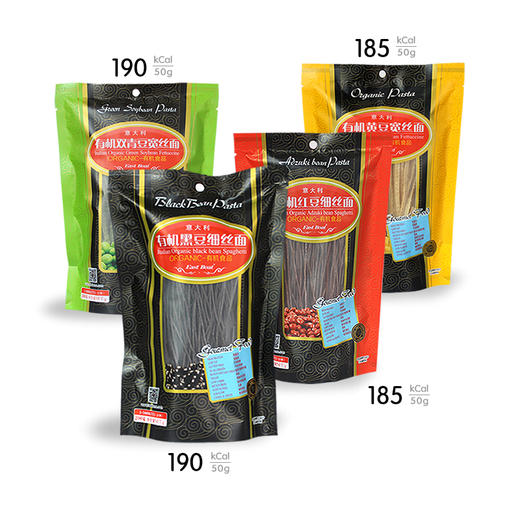 瑞典A LA ECO 有机豆类宽细丝面 200克/袋*4袋  泰德丰支持自提 商品图1