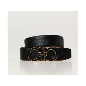 【二】FERRAGAMO 菲拉格慕 可调式GANCINI皮带 男士腰带 黑色 67 9750 743703