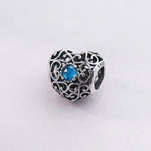 PANDORA/潘多拉 生辰珠之十二月串珠 791784NLB 银色 商品图4