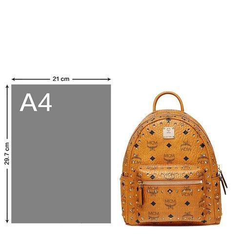 MCM/MCM 女士VISETOS涂层帆布logo印花双肩包 MMK 8AVE62 商品图6