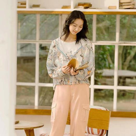 丽迪莎主题印花百搭休闲外套KK12W2243 商品图0