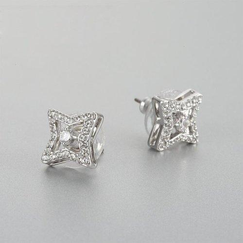 Swarovski/施华洛世奇 闪耀四角星星耳钉 5364218 商品图1