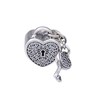 PANDORA/潘多拉 925银锆石爱心锁串饰 791429CZ 商品缩略图1