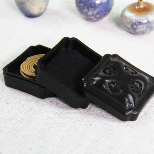 称心如意事事如意-小°单层&双层紫光檀香盒 商品图4