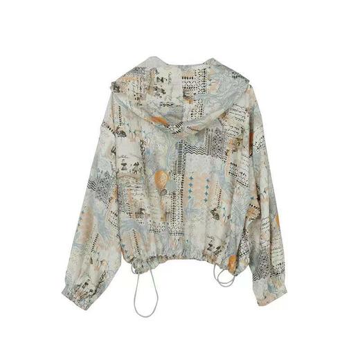 丽迪莎主题印花百搭休闲外套KK12W2243 商品图3