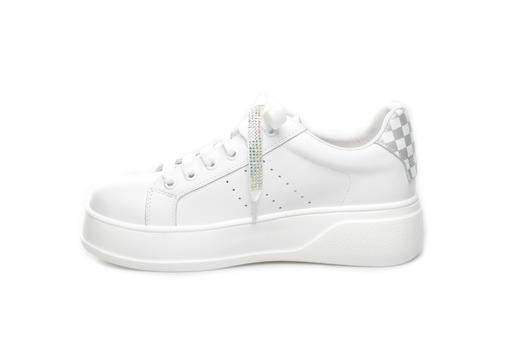 豪麟名鞋奥莱迪嘉女装牛皮革时尚休闲鞋DJXXO21WX203白色  原价1660元 商品图1