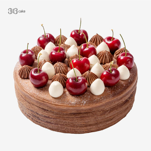 车厘子可可千层，可选6/8英寸 商品图1